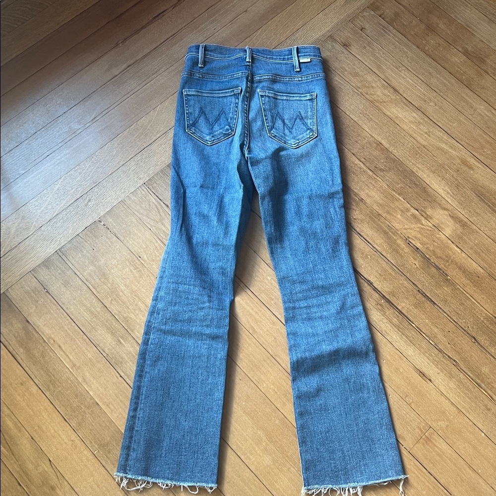 MOTHER DENIM Hustler Ankle Fray Satisfaction Guaranteed - Picture 6 of 7